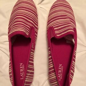 NWNT Womens Ralph Lauren slides Size 10.